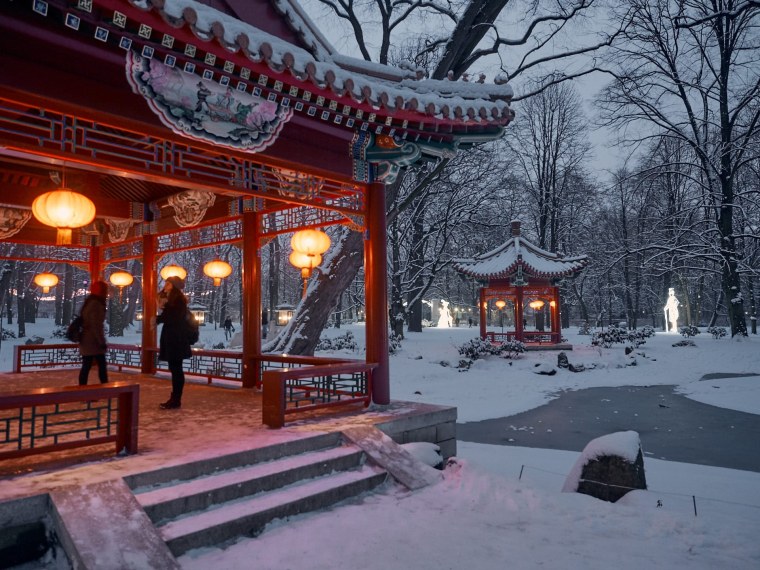 Łazienki Królewskie zimą 20 Lazienki krolewskie zima 1170237