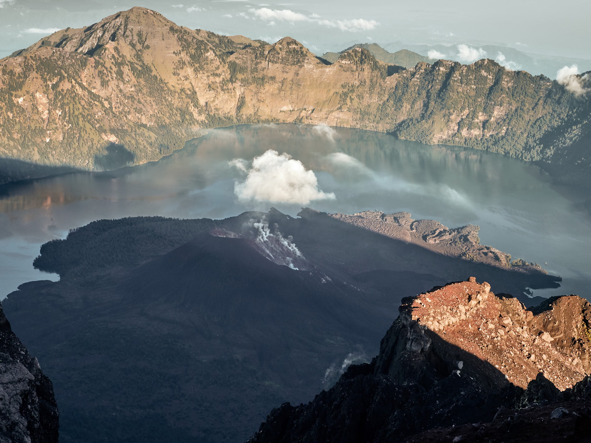 Wulkan Rinjani - 3 dniowy trekking w Indonezji